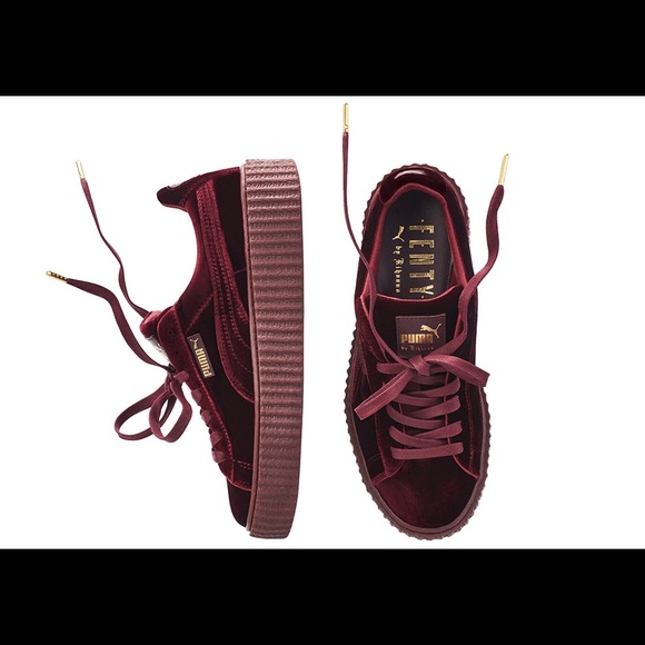 Puma Shoes - Puma by Rihanna velvet sneakers
